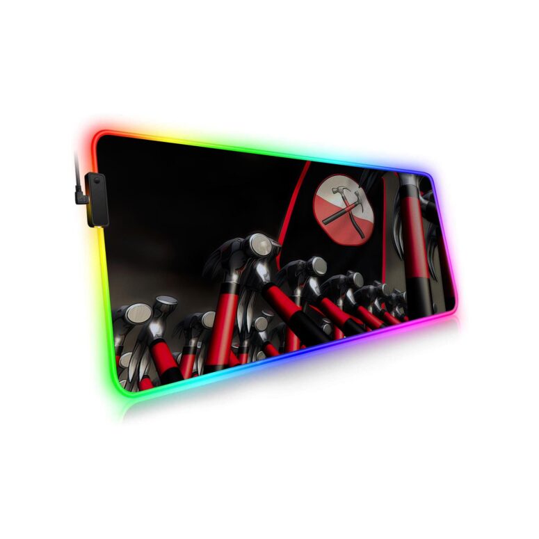 Hammer March Magic RGB Pink Floyd Luminous Mouse Pad Led