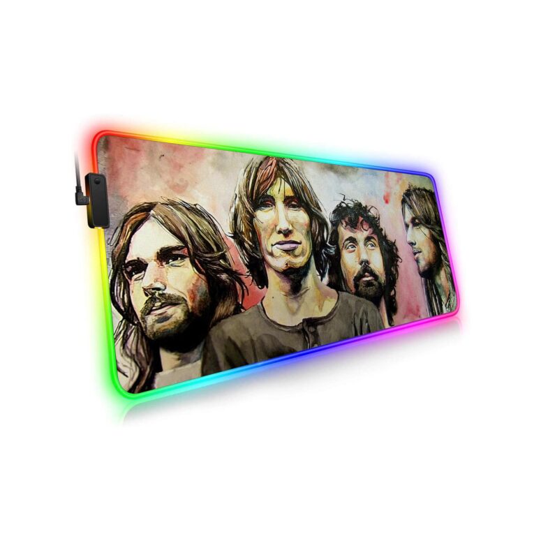 Pink Floyd Band Water Color Art Magic RGB Luminous Mouse Pad Led Pink Floyd Band Water Color Art Magic RGB Luminous Mouse Pad Led