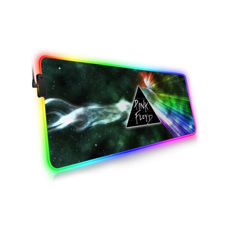 Dark Side Of Moon Galaxy Green Magic RGB Pink Floyd Luminous Mouse Pad Led Dark Side Of Moon Galaxy Green Magic RGB Pink Floyd Luminous Mouse Pad Led