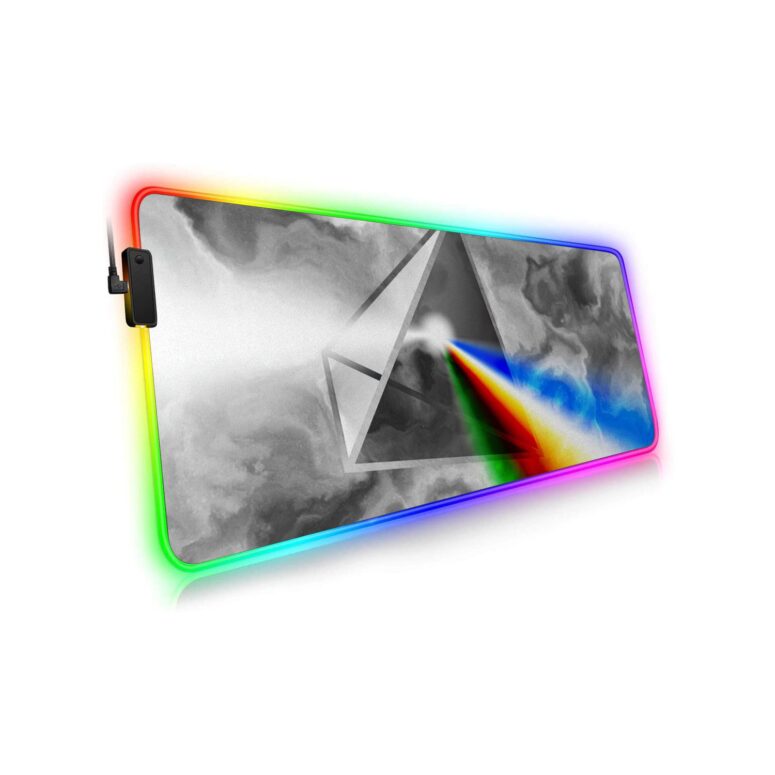 Prismatica Magic RGB Pink Floyd Luminous Mouse Pad Led Prismatica Magic RGB Pink Floyd Luminous Mouse Pad Led