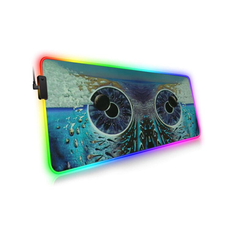 Pulse Owl Eyes Magic RGB Pink Floyd Luminous Mouse Pad Led Pulse Owl Eyes Magic RGB Pink Floyd Luminous Mouse Pad Led