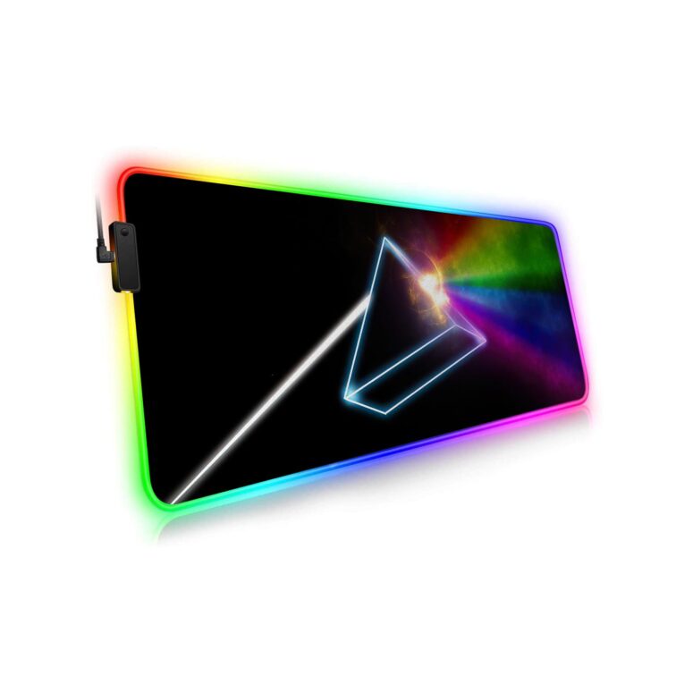 The Dark Side Of The Moon Art Magic RGB Pink Floyd Luminous Mouse Pad Led The Dark Side Of The Moon Art Magic RGB Pink Floyd Luminous Mouse Pad Led