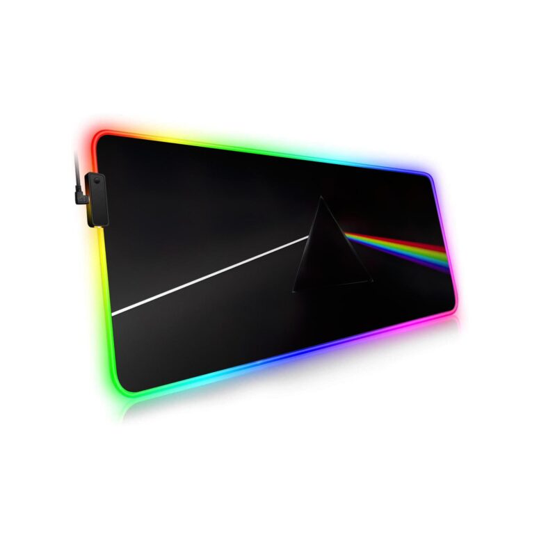 The Dark Side of the Moon Illustrator Magic RGB Pink Floyd Luminous Mouse Pad Led The Dark Side of the Moon Illustrator Magic RGB Pink Floyd Luminous Mouse Pad Led