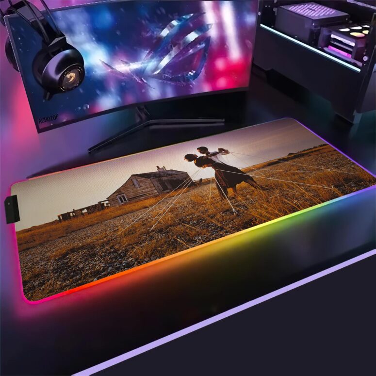 A Collection of Great Dance Songs Album Cover 1981 Pink Floyd Mouse Pad Led