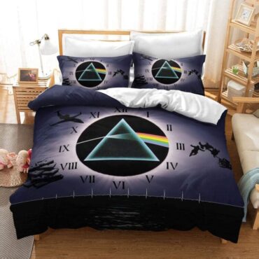 Pink Floyd Dark Side Of The Moon Time Bedding Sets