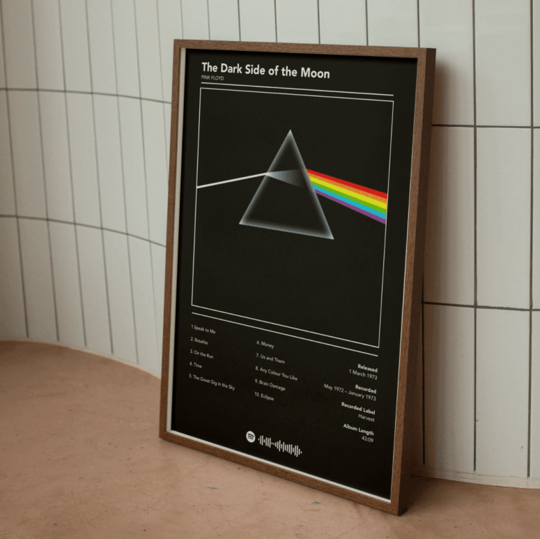 Pink Floyd Poster - Dark Side Of The Moon Rock Music Pink Floyd Poster - Dark Side Of The Moon Rock Music