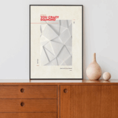 Pink Floyd Poster – Shine On You Crazy Diamond - OtherBrick