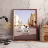 Pink Floyd Poster – Star Wars Princess Leia & R2d2 Wish You Were Here Vertical1pieces6 - OtherBrick