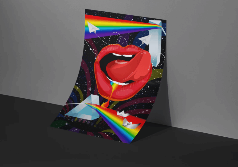 Taste the rainbow The Dark Side Of The Moon Pink Floyd Canvas Taste the rainbow The Dark Side Of The Moon Pink Floyd Canvas