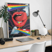 Taste The Rainbow The Dark Side Of The Moon Pink Floyd Canvas2 Min - OtherBrick