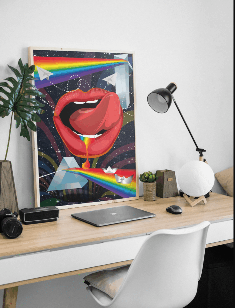 Taste the rainbow The Dark Side Of The Moon Pink Floyd Canvas Taste the rainbow The Dark Side Of The Moon Pink Floyd Canvas