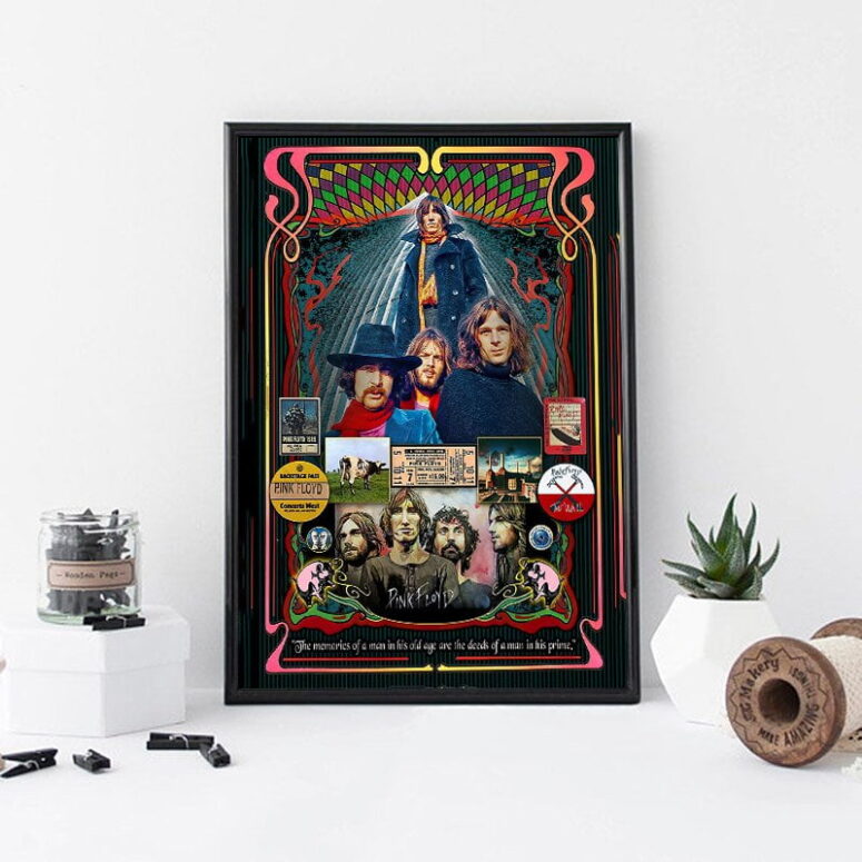 Pink Floyd Fan Tribute Canvas