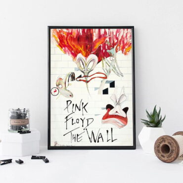 The Wall 1980 Columbia Records Pink Floyd Canvas The Wall 1980 Columbia Records Pink Floyd Canvas