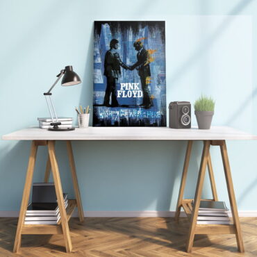 Pink Floyd Wish You Were Here Digital Art Canvas