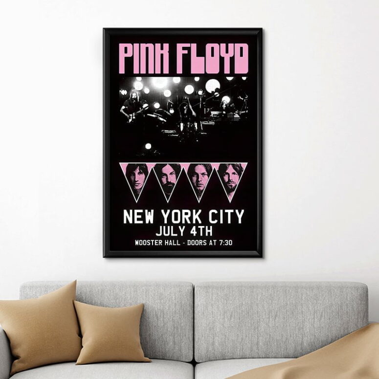 New York City July 4th Wooster Hall Pink Floyd Canvas