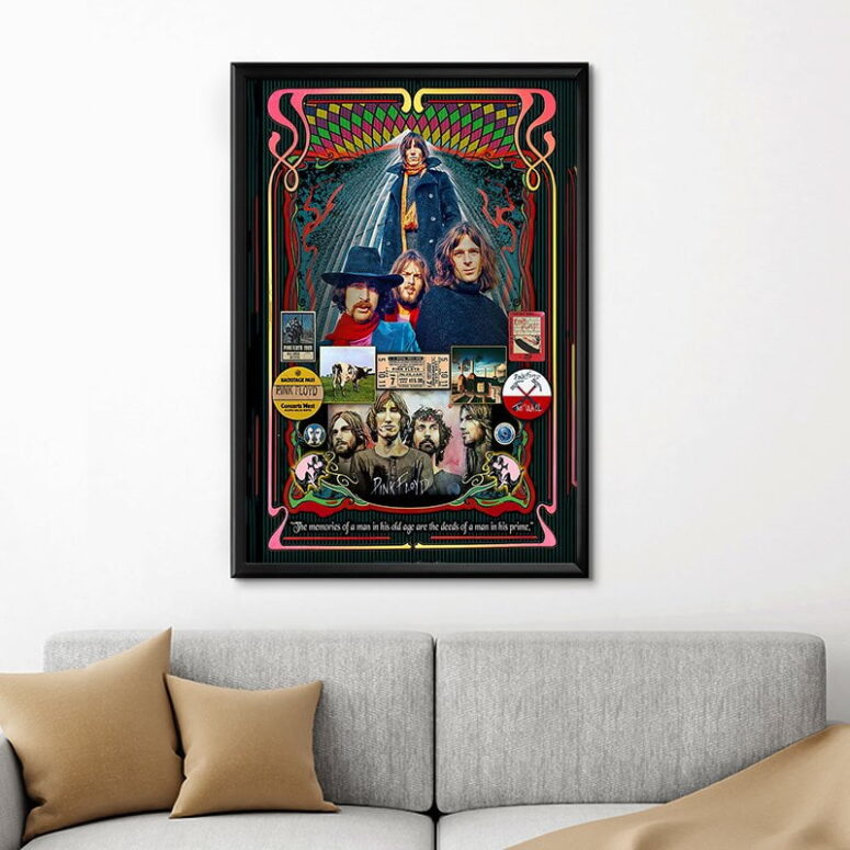 Pink Floyd Fan Tribute Canvas
