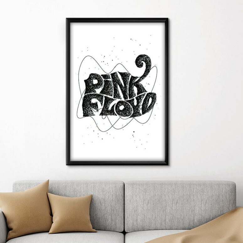 Pink Floyd London England Canvas