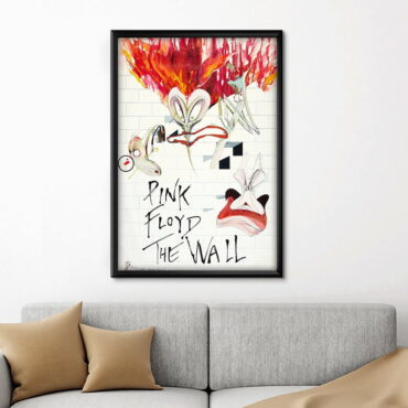 The Wall 1980 Columbia Records Pink Floyd Canvas