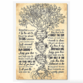 Pink Floyd Poster – Breathe Lyrics 1 - OtherBrick