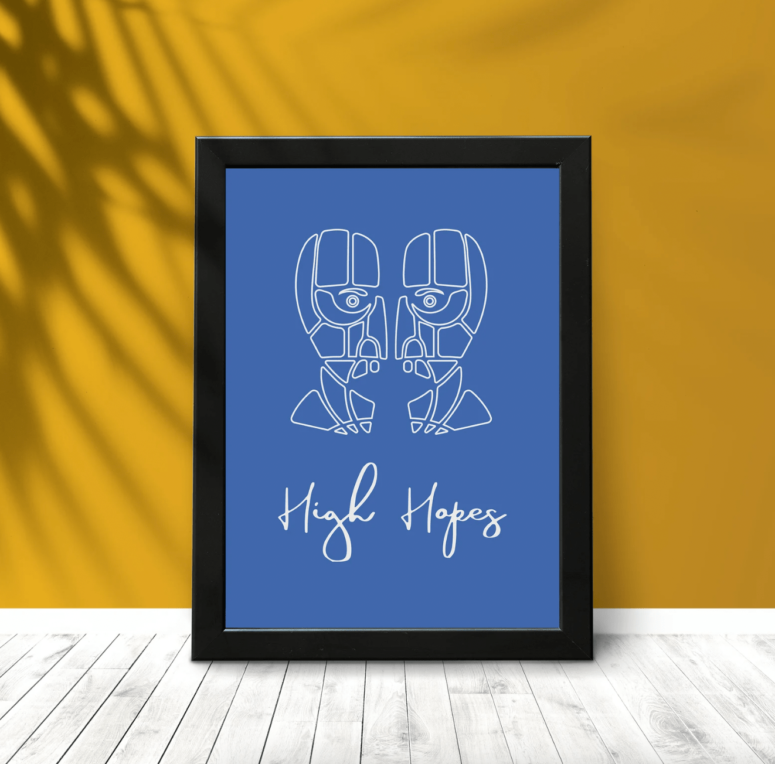 Pink Floyd Poster - High Hopes The Division Bell Pink Floyd Poster - High Hopes The Division Bell