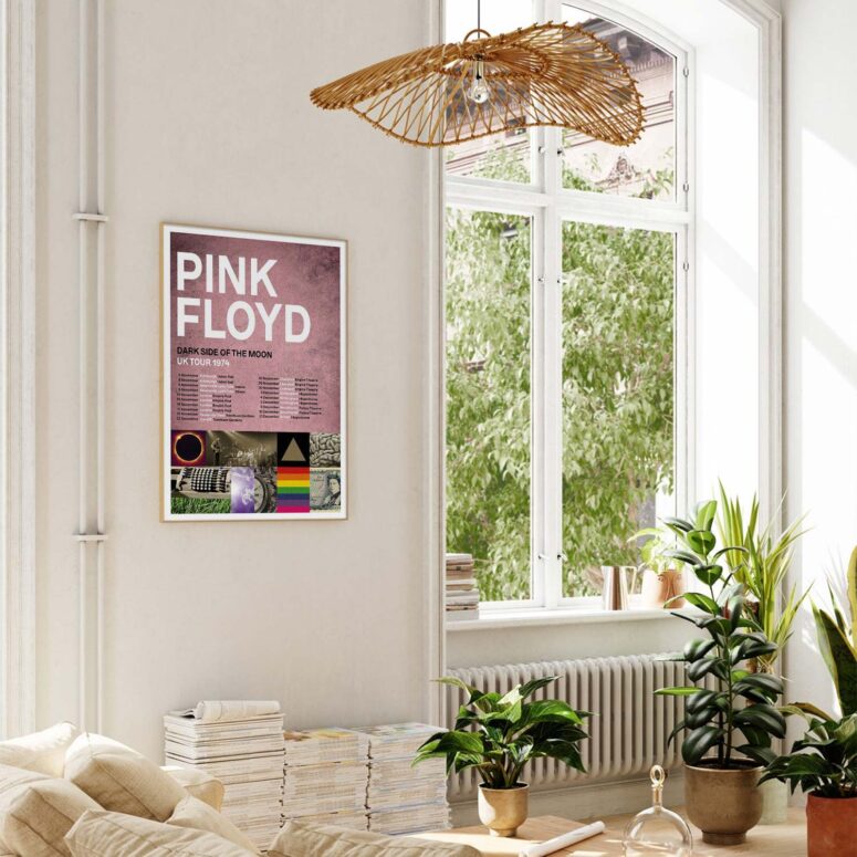 Pink Floyd Poster - PINK FLOYD Reimagined 1974 UK Tour