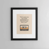 Pink Floyd Poster – Pink Floyd Inspired Song Lyrics 2 - OtherBrick