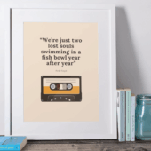 Pink Floyd Poster – Pink Floyd Inspired Song Lyrics 3 - OtherBrick
