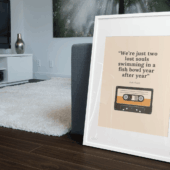 Pink Floyd Poster – Pink Floyd Inspired Song Lyrics 4 - OtherBrick