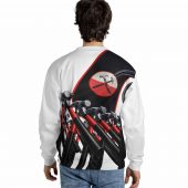 Hammer March White Pink Floyd Sweater Back - OtherBrick