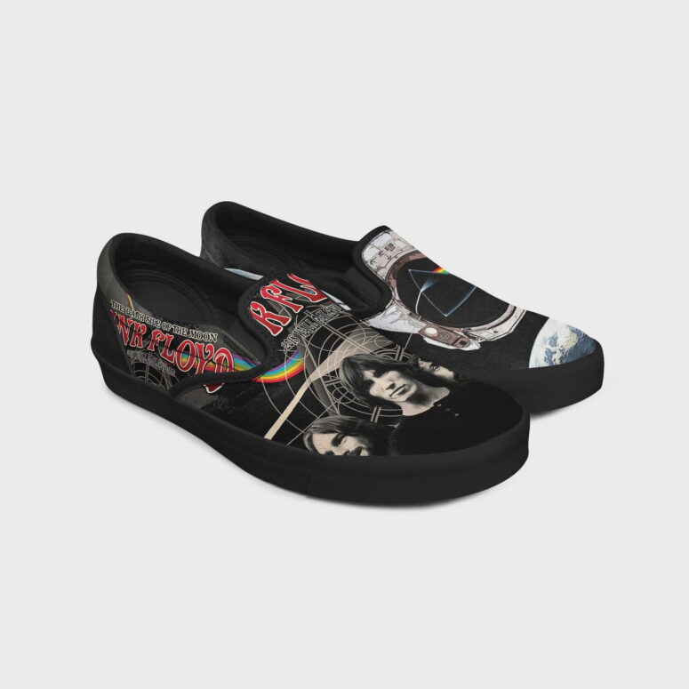 Dark Side Of The Moon Astronaut Pink Floyd Slip On