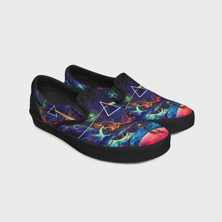 Looking For Dark Side Of The Moon Pink Floyd Slip On