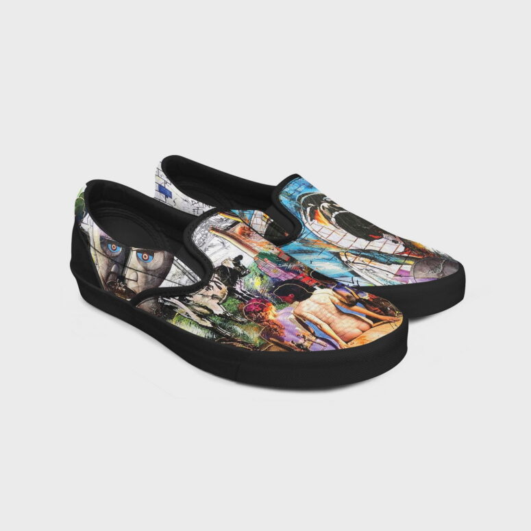 Pink Floyd Psychedelic Rock Album Cover Slip On Pink Floyd Psychedelic Rock Album Cover Slip On