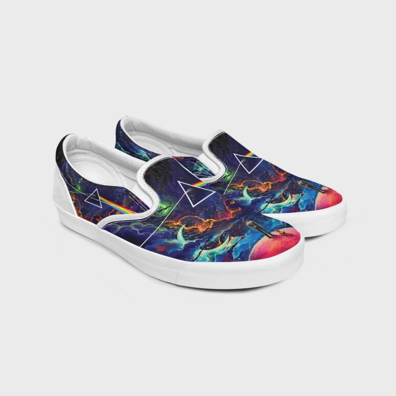 Looking For Dark Side Of The Moon Pink Floyd Slip On
