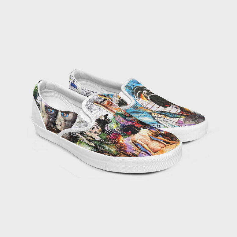 Pink Floyd Psychedelic Rock Album Cover Slip On Pink Floyd Psychedelic Rock Album Cover Slip On