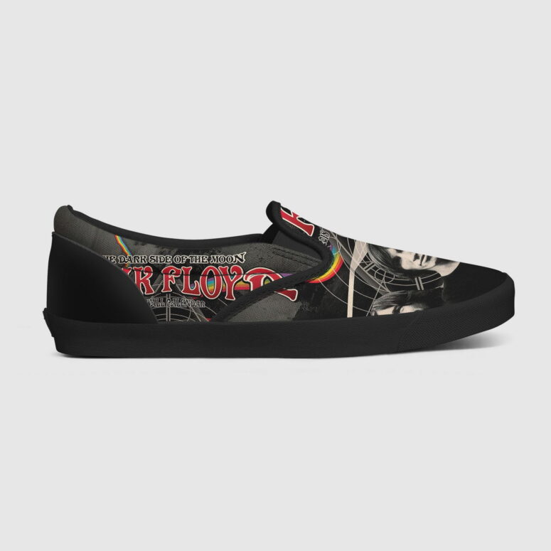 Dark Side Of The Moon Astronaut Pink Floyd Slip On