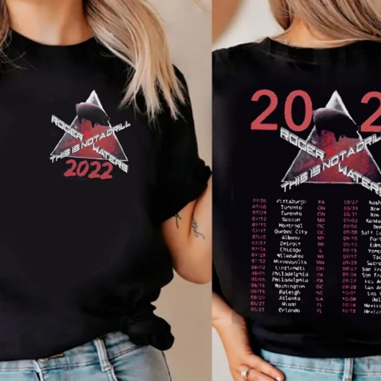 Roger Waters 2022 This is Not a Drill Concert Pink Floyd Shirt Roger Waters 2022 This is Not a Drill Concert Pink Floyd Shirt