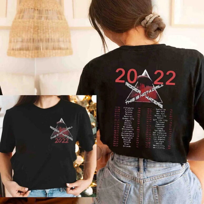 Roger Waters 2022 This is Not a Drill Concert Pink Floyd Shirt Roger Waters 2022 This is Not a Drill Concert Pink Floyd Shirt