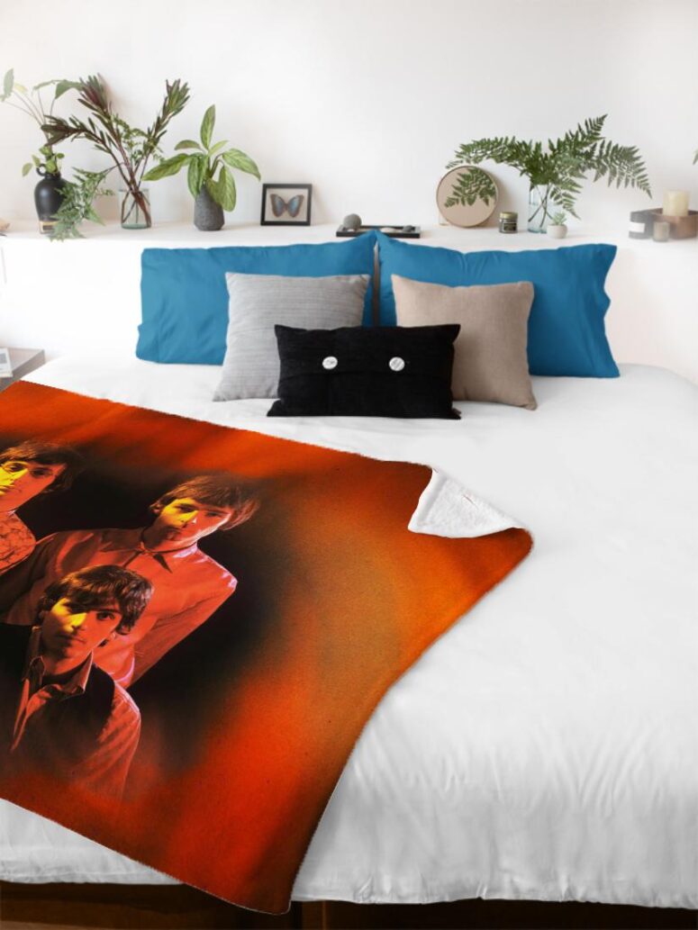 1965 Their First Recordings Pink Floyd Velveteen Plush Blanket