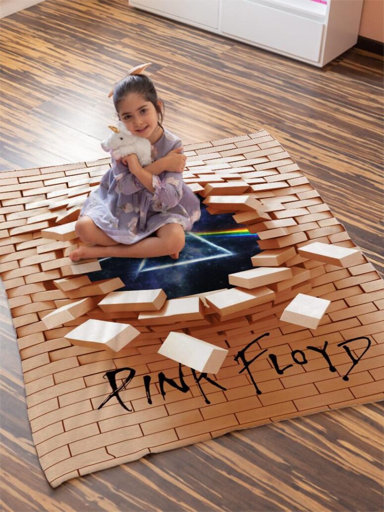 3D Pink Floyd The Wall Velveteen Plush Blanket