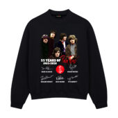 55 Years Of Pink Floyd 1965 2020 Signatures Shirt Sweatshirt Black - OtherBrick