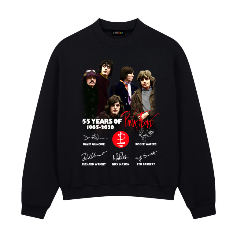 55 Years Of Pink Floyd 1965-2020 Signatures Custom Year Shirt