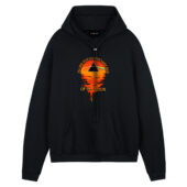 Brain Damage I’ll See You On The Dark Side Of The Moon Front Hoodie Black - OtherBrick