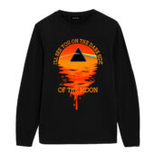 Brain Damage I’ll See You On The Dark Side Of The Moon Front Longsleeve Black - OtherBrick