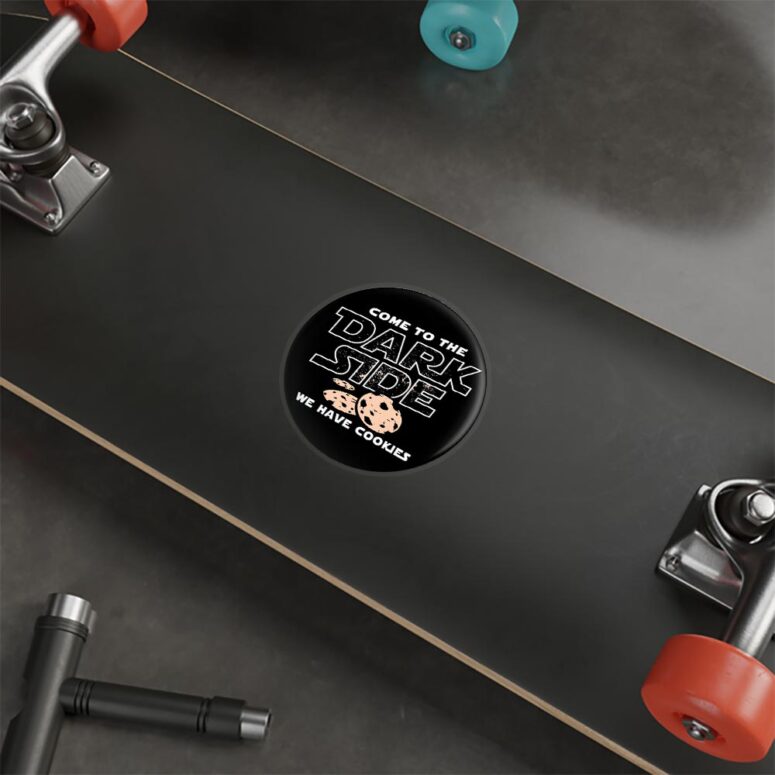 Come To The Dark Side We Have Cookies Pink Floyd Kiss Cut Stickers Come To The Dark Side We Have Cookies Pink Floyd Kiss Cut Stickers