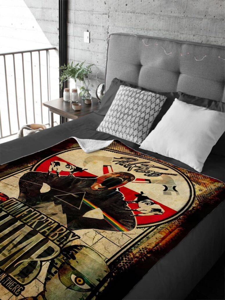 Comfortably Numb Hello Is there anybody in there Pink Floyd Velveteen Plush Blanket