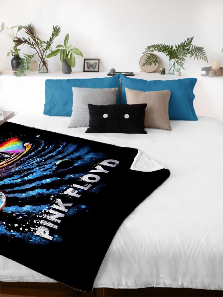 DSOTM Universe of Chaos Pink Floyd Velveteen Plush Blanket DSOTM Universe of Chaos Pink Floyd Velveteen Plush Blanket