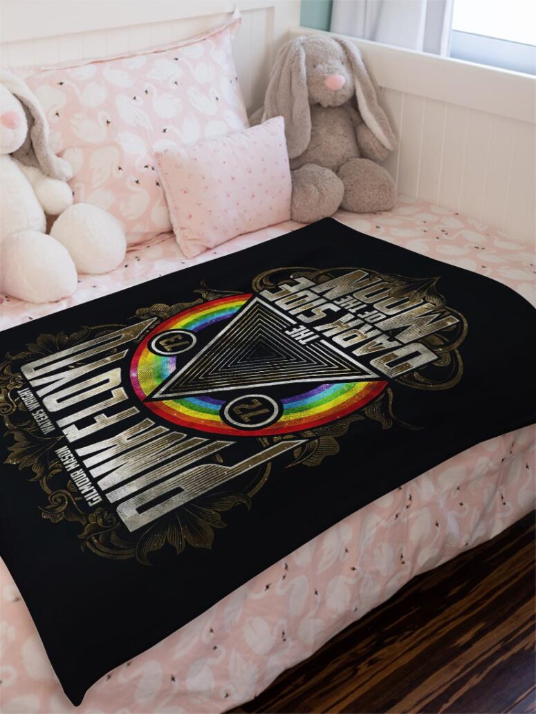 Dark Side Of The Moon 1972 1973 Pink Floyd Velveteen Plush Blanket