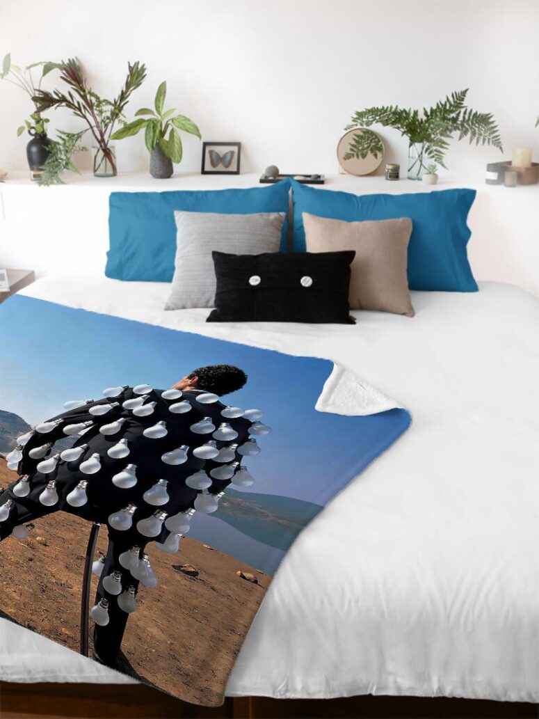 Delicate Sound Of Thunder Pink Floyd Velveteen Plush Blanket Delicate Sound Of Thunder Pink Floyd Velveteen Plush Blanket