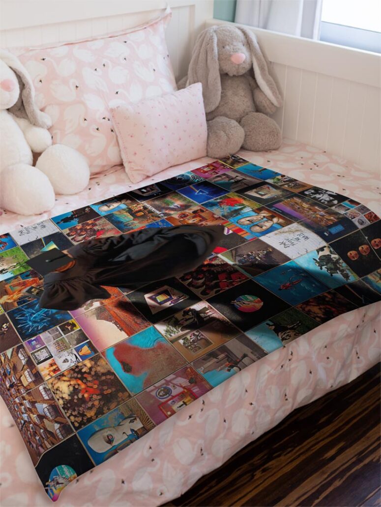 Foot In The Door The Best Of Pink Floyd Velveteen Plush Blanket Foot In The Door The Best Of Pink Floyd Velveteen Plush Blanket