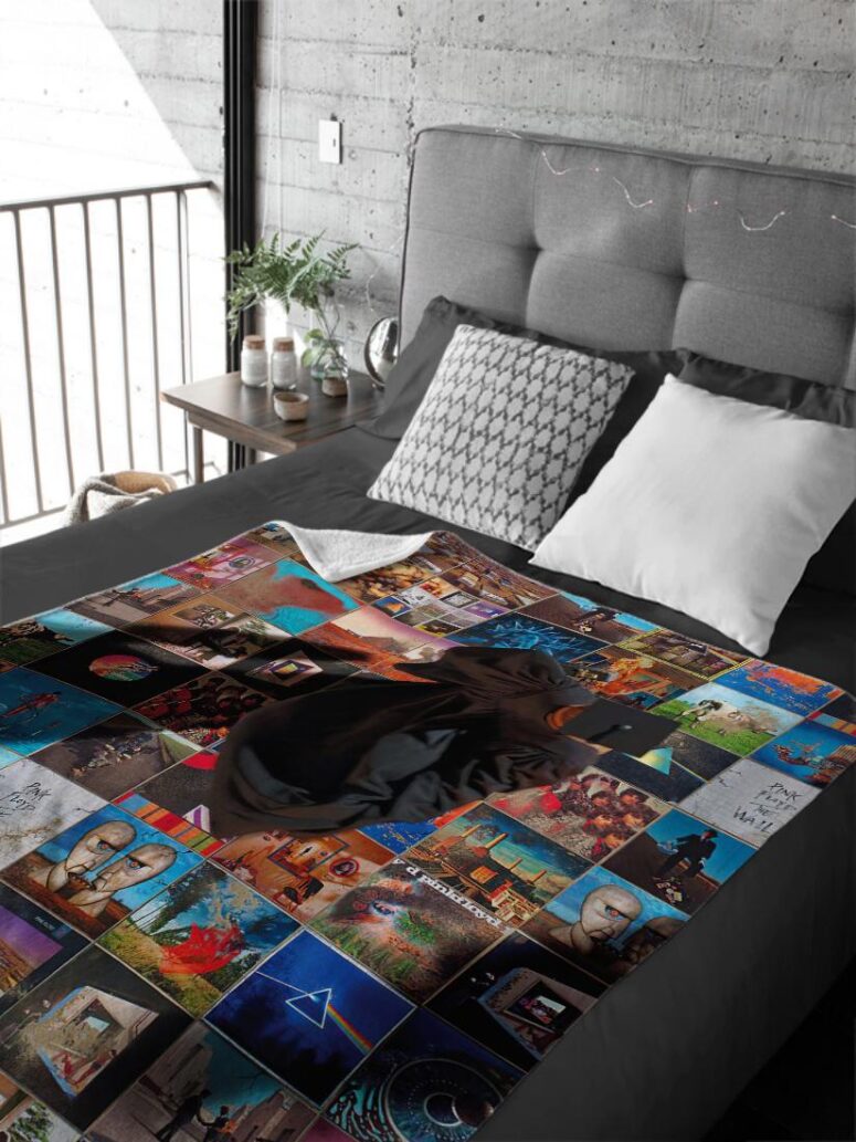Foot In The Door The Best Of Pink Floyd Velveteen Plush Blanket Foot In The Door The Best Of Pink Floyd Velveteen Plush Blanket